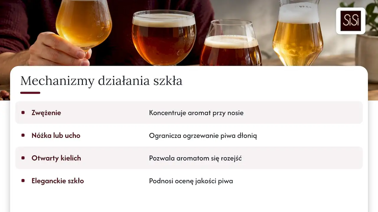 Cztery sposoby, w jakie szkło wpływa na piwo